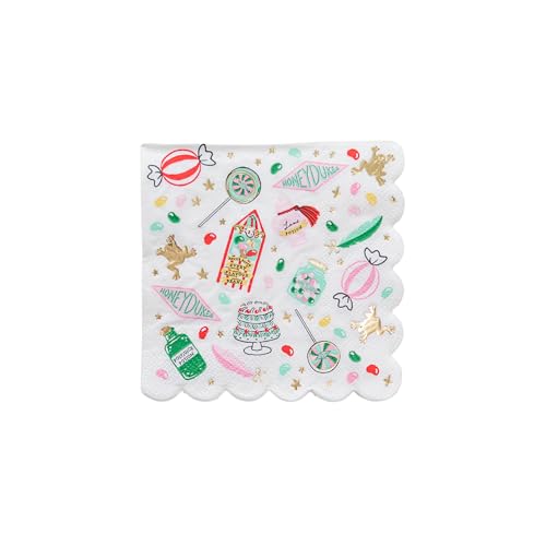 Harry Potter X Bonjour Fête Honeydukes Small Pattern Napkins | 3-...
