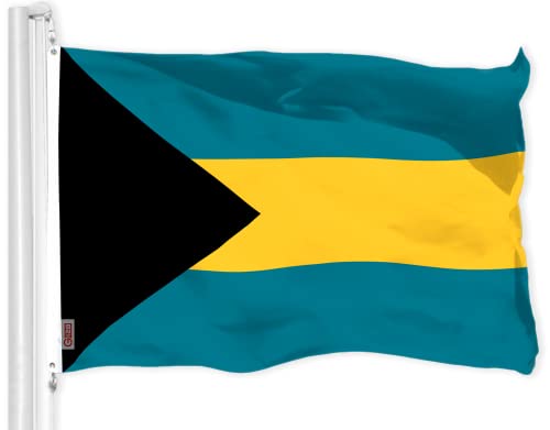 G128 Bahamas Bahamian Flag | 3x5 Ft | LiteWeave Pro Series Printed 150D Polyester | Country Flag, Indoor/Outdoor, Vibrant Colors