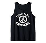 Le design Peace Love Snooker avec un signe de paix est une tenue idéale pour tout joueur de snooker professionnel ou joueur de billard amateur qui aime utiliser la queue pour tirer la boule de billard dans les poches de la table de billard ou de billard.