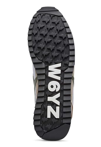 Baskets homme bleu blanc militaire Jet-M avec semelle crantée légère