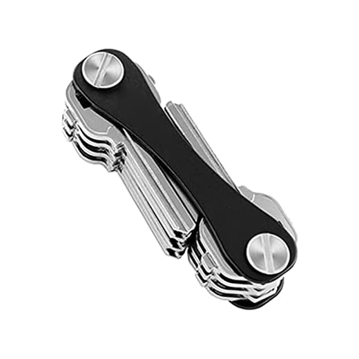 Llavero Compacto, Organizador de Llaves, Key Organizer, Llavero y Organizador de Llaves Compacto,Organizador de Llaves Organice Sus Accesorios Clave, Adecuado Tanto para Hombres como para Mujeres