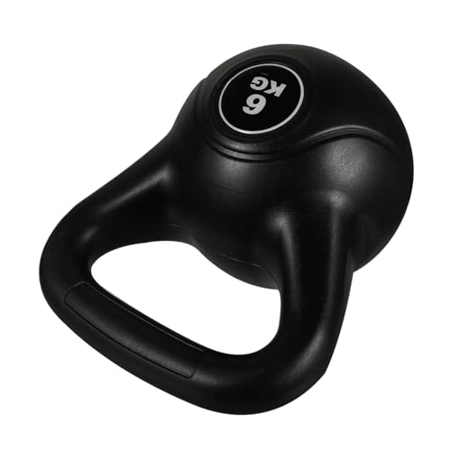 Mipcase Gym Kettlebells 6kg Portable Handle Dumbbells Weights for Full Body Exercise