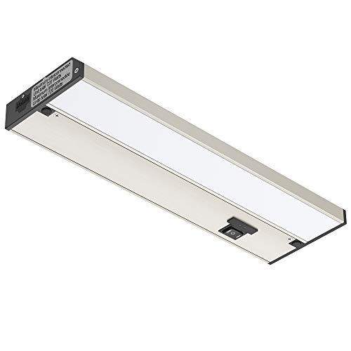 Image of GETINLIGHT 12-Inch Linkable 3CCT LED Under Cabinet Light, Hardwired /Plug-in