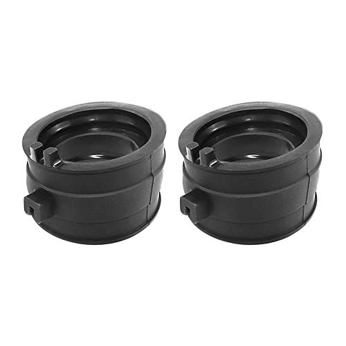 Adaptador de interfaz del colector de la ingesta de carburador para Honda Shadow VT600 VT750 Transalp XL600V XL650V DEAUVILLE NT 650 NTV600 NTV650 Tubo de admisión (Color : 2 Pieces)