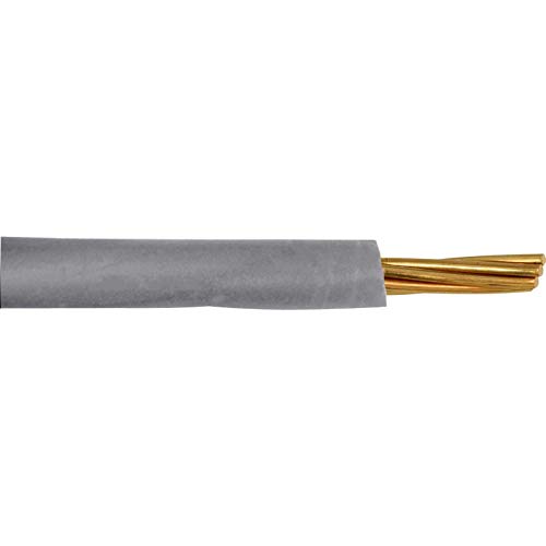 1 CORE ELECTRICAL CABLE SINGLE WIRE COPPER INSULATED 6491X 6mm2 (5m, Grey) — image 1
