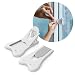 Sliding Door Lock for Child Safety - Baby Proof Doors & Closets. Childproof Your Home with No Screws or Drills by Ashtonbee (Set of 2, White)
