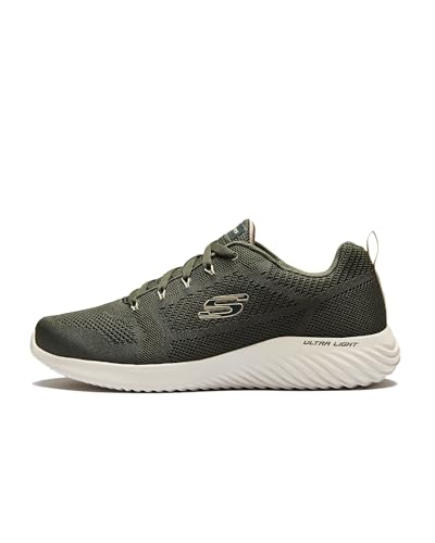 Skechers Men Bounder Shoes (Numeric_11) Olive (B08656773T) Amazon Price History, Amazon Price Tracker