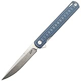 Eafengrow EF16 Folding Knife Flipper Ball Bearing Point D2 Blade G10 Handle with Pocket Clip Everday...