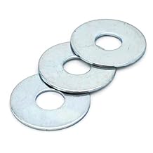 Fender Washers Zinc - 3/8" ID 3/8" x OD 1" - Qty-250
