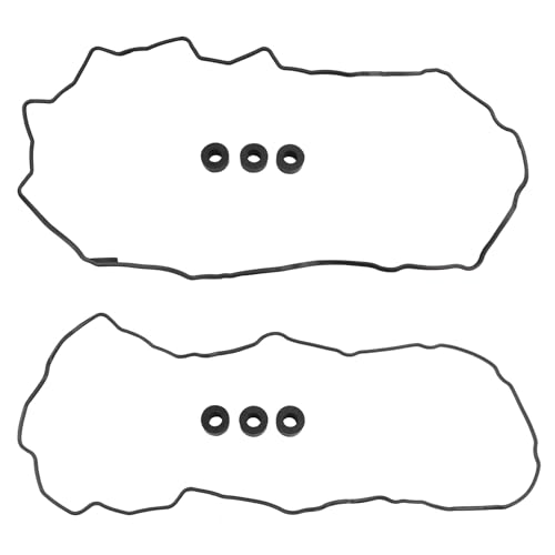Image of Valve Cover And Rocker Box Gasket Kit Compatible with 2003 2004 2005 Dodge Ram 5.9L Cummins 2500 3500 Replace 5114418AA, 5086954AA