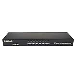 1Pcs caja de conmutador KVM , 1 piezas de planchas de hierro , 3 piezas de tornillos
