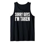 Photo Gallery divertente - sorry guys i m taken canotta Photo Gallery divertente - sorry guys i m taken canotta