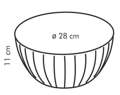 Set Ciotole In Plastica Tescoma Delicia - 3 Pezzi, Ø 18-22-28 Cm, Giallo, Per Cucina - Foto 4