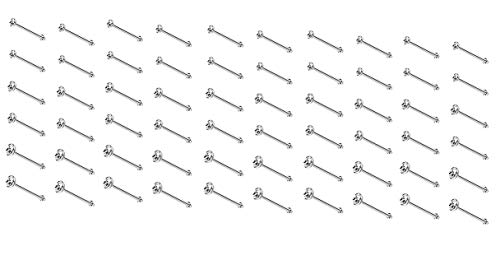 【ノーブランド品】鼻ピアス ボディピアス 鼻のスタッド リング ステンレス製 安全性 60点 (NO.2) - ノーブランド品 Voocye - 商品画像