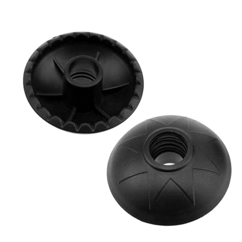 Schlammspitzen Für Trekkingstöcke - Nylon Trekkingstöcke Schlammkörbe, Körbe Für Wanderstöcke, 2X Runder Schnee-Ski-Schlammkorb, Ersatzzubehör Für Wanderstöcke, Wanderstockspitzen Für Den Außenbereich