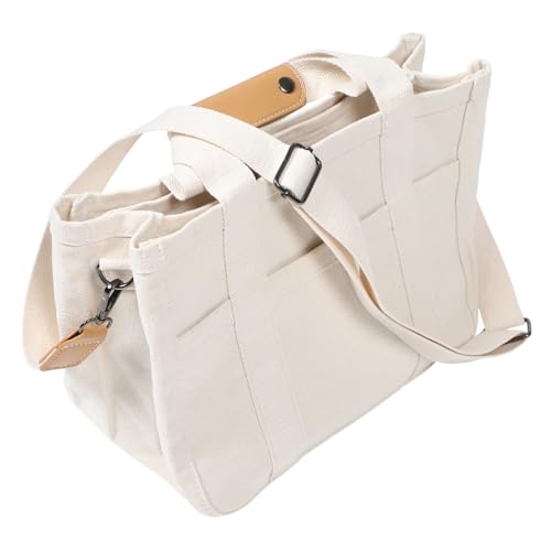 RORPOIR Bolso Tote para Mamá de Lona Beige Grande Capacidad Multifuncional con Compartimentos Organizadores Mochila Cruzada y Bolso de Mano para Mujer Práctica RORPOIR Bolso Tote para Mamá de Lona Beige Grande Capacidad Multifuncional con Compartimentos Organizadores Mochila Cruzada y Bolso de Mano para Mujer Práctica