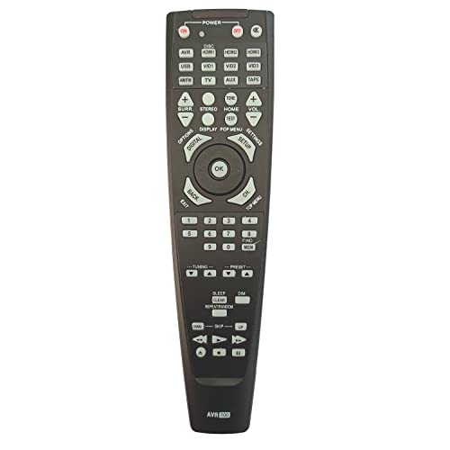 Image of LipiWorld AVR700 Audio /Video AV A /V Receiver System Replcement Remote Control Compatible for Harman-kardon