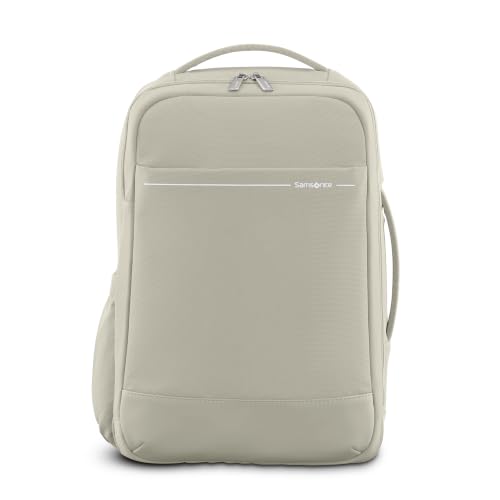 Image of Samsonite Better Than Basic Travel Backpack - Lightweight Carry On Backpack Sized To Fit Under Most Airline Seats - Limestone Gray