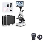 Vabiooth Monocular Compound Microscope with WF16X Eyepiece
