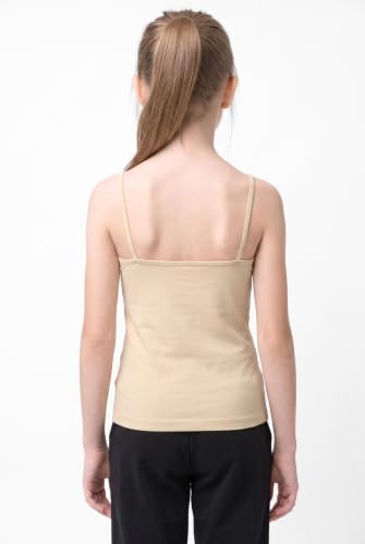 Image of Kurve Girl's Sleeveless Tank Top - Stretch Undershirts Cami Camisole, UV Protective Fabric, Rated UPF 50+ (Made in USA)