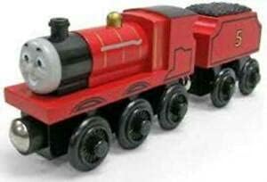 Generic James Compatible with Thomas & Friends Wooden Railway by Learning Curve - James - LC99005