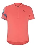 Ziener Kinder NASOJA Fahrradtrikot/Radtrikot - atmungsaktiv|schnelltrocknend|elastisch|funktionell, Watermelon, 116