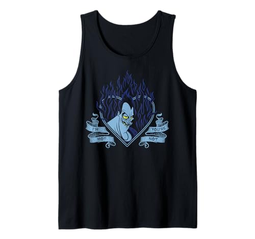Débardeur Disney Villains Hades I'm Hot You're Not en coton premium