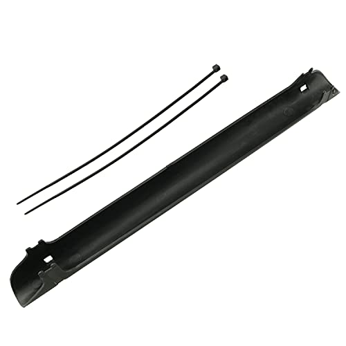 Hjgarden 2Pcs Bike Chainstay Protector, Bike Cycle Frame Chain Chainstay Guard Pad, Frame Rear Chain Frame Protective Cover, Black #TOP3