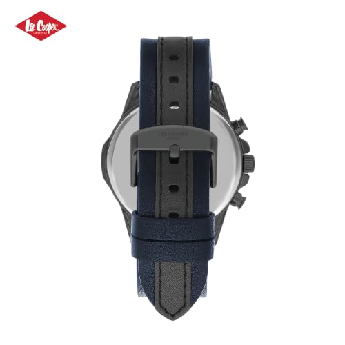 Lee Cooper Montre Homme Multi Function cadran bleu 44 mm premium - 3