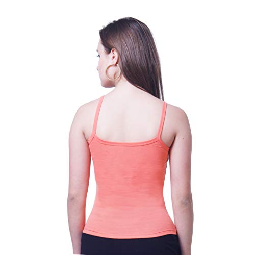 Image of Splash Women's Camisole Slip|Fine Cotton Rich Spaghetti Top for Women and Girls - 120