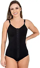Cinta Pós-Cirúrgica Body Modeladora para Lipoaspiração e Hidrolipo com Alças Reguláveis - 60602 Preto - New Form