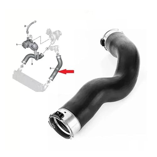 Manguera de intercooler 11618513851 con resistencia termica para Serie 4 F22 F31 3