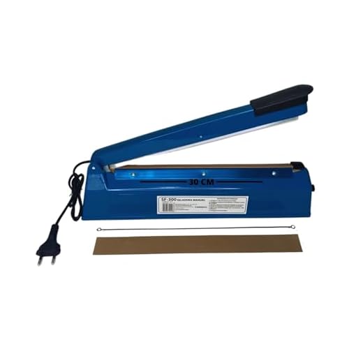 Seladora Manual Portátil 30cm 300W Para Embalagens Plásticos Lanmax 220V Com Refil e Manual