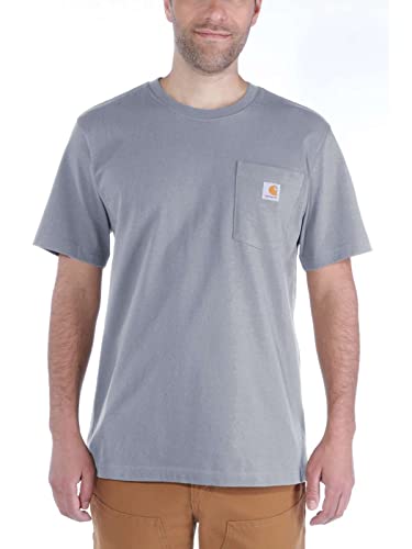 Carhartt mens Relaxed Fit Heavyweight T-shirt (Big & Tall) Work Utility T-Shirt