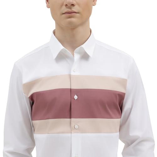 Image of United Colors of Benetton Slim Fit Spread Collar Solid Shirt - 26P5CB102PLNI902