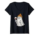 Cute Ghost Fun Wine Lover Party Drinking Halloween