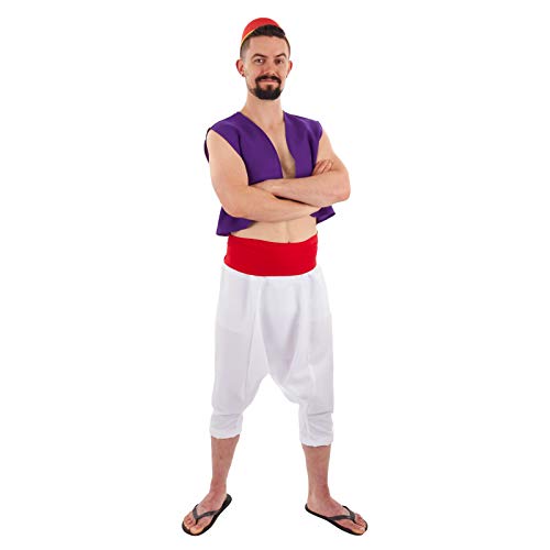 Largemouth Men's Desert Prince Full Costume (Small/Medium)