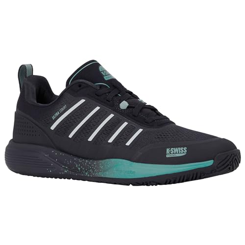 K-Swiss Herren Ultra Court Padel-Schuhe, Schwarz – Ansicht 2