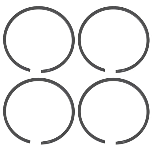 Be In Your Mind Lot de 4 Segments de Piston 41 Mm X 1,5 Mm Pièce de Rechange 544405901 Compatible avec Husqvarna 435 435E 440E 135 135E 140 140E Tronçonneuse