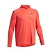 Under Armour Boys' Tech 2.0 1/2 Zip T-Shirt, (690) Venom Red / / Black, X-Small