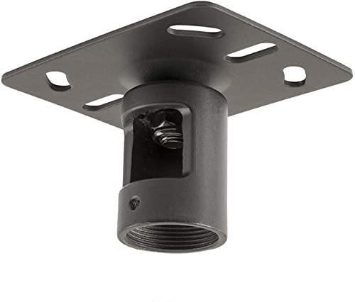 Installerparts Fixed Ceiling Plate For 1.5" Npt Pipe Ceiling Mount – Compatible With All Installerparts 1.5" Npt Tv Mounts #TOP2