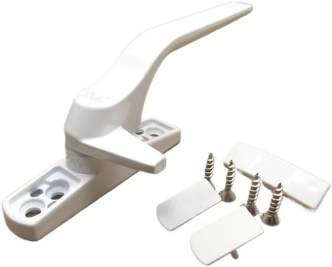 window handle， Thickened Plastic Steel Open Door and Old Lock le and Window Seven Characters Handle Handles(Right)