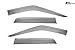 Extreme Online Store Replacement for 2006-2013 Range Rover Sport Models | EOS Visors Tape-On Style Smoke Tinted Side Vents Rain Guard Window Deflectors DWV-V154