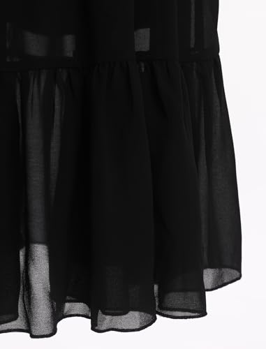 Women Mexican Embroidered Dress Traditional Casual Summer Floral Cinco De Mayo Fiesta Outfit Dance Party Midi Dresses4