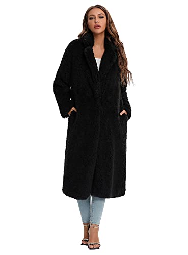 SUGAR POISON Women Faux Fur Winter Coats With Belt4