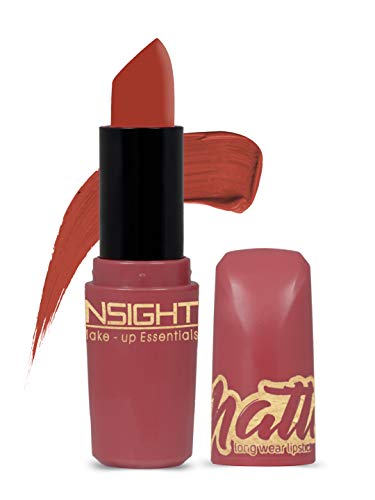 Image of INSIGHT Matte Lipstick | Soft Matte Finish | Highly Pigmented Formula | Ultra Creamy | Intense Color Payoff | Fade-Proof Lipstick |A16- 4.2g