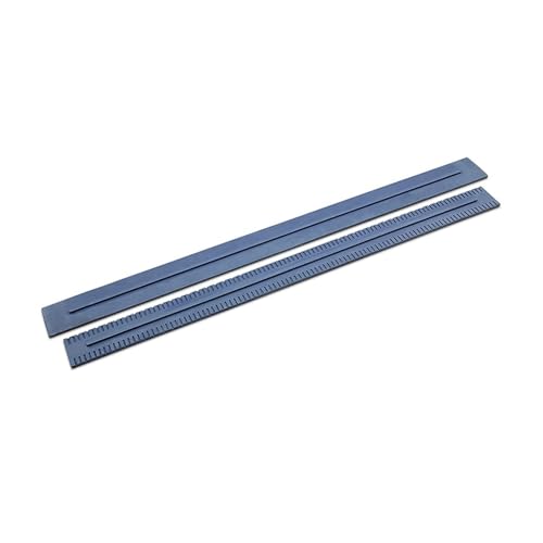 LXZNRQU Hoja de escobilla de goma transparente de repuesto, 1 par, compatible con fregadoras de pisos Karcher BD 50/50 y BD 50/70, for máquinas de limpieza comerciales(2PCS.)