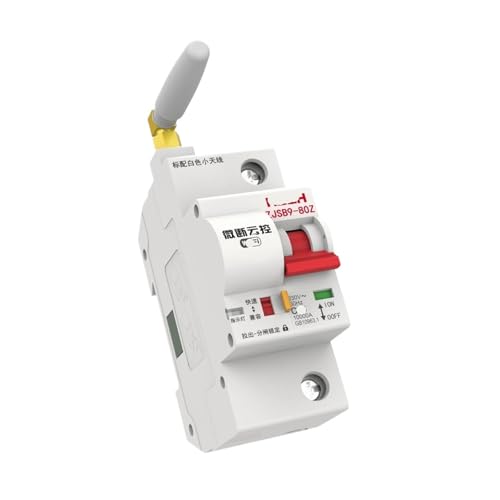 Minuterie rail DIN pour disjoncteur automatique ZJSB9 1P 10A et interrupteur connecté