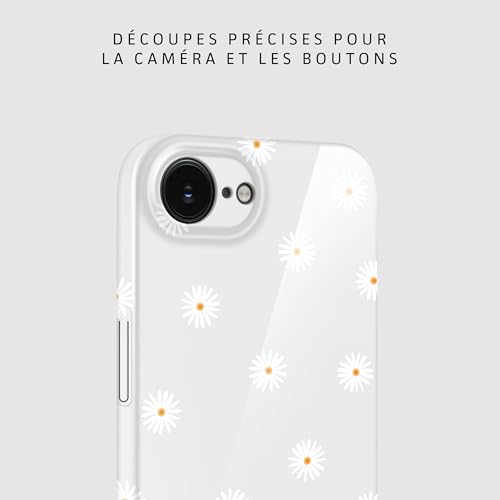Coque iPhone 16e marguerites pour un style bucolique unique - 7