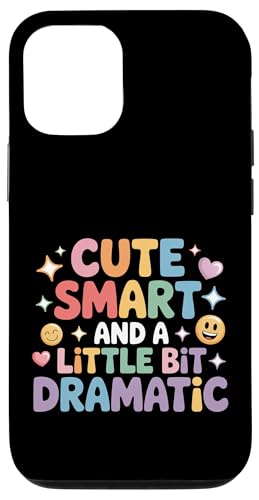Cute Smart And A Little Bit Dramatic ���ӋC�ȃ{�[���h���[�h - �X�}�z�P�[�X iPhone 12/12 Pro �p